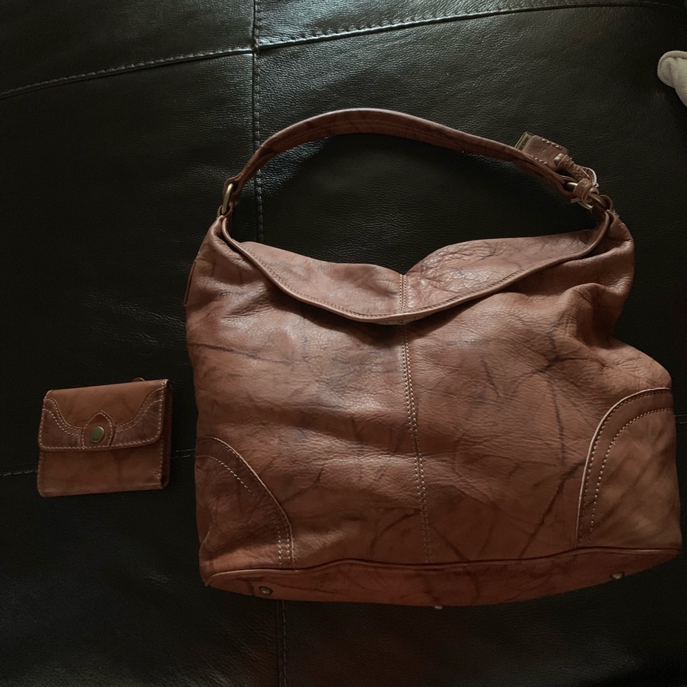 Frye Handbag and wallet